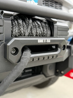 Borne Off-Road Hawse Fairlead (Black) 2021+ Ford Bronco & Universal Fitment | BNWN-HFL-01BK