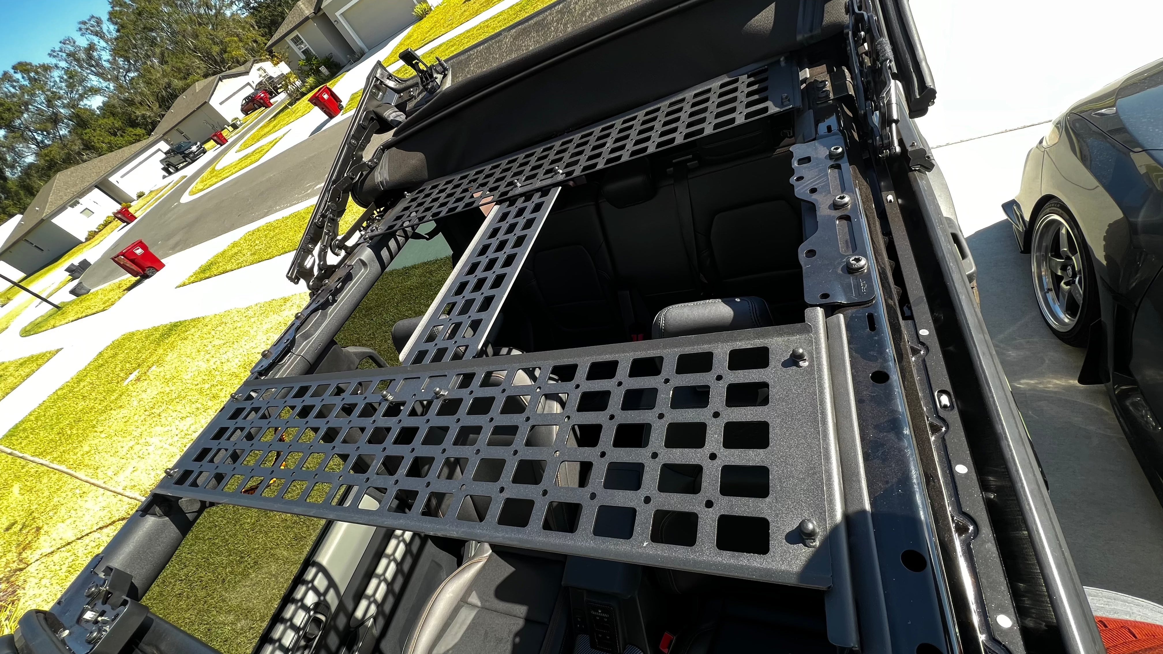Buckle Up Off-Road Overhead Molle Panel Organizer for 2021+ Ford Bronco 4dr