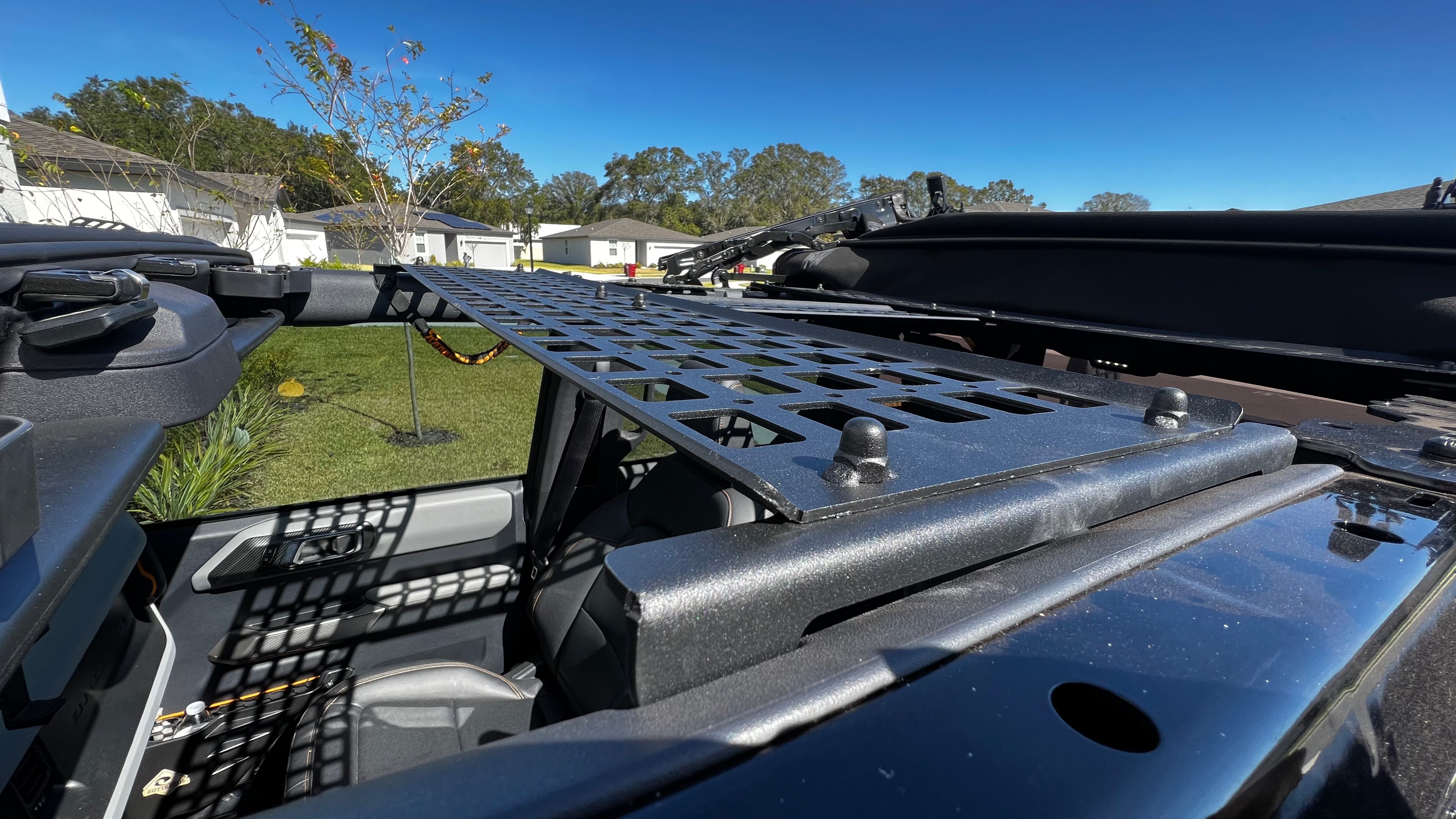 Buckle Up Off-Road Overhead Molle Panel Organizer for 2021+ Ford Bronco 4dr