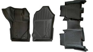 BBM Floor Mat, Cargo Mat, & Rear Seat Protector Bundle for 2021+ Ford Bronco 4-Door
