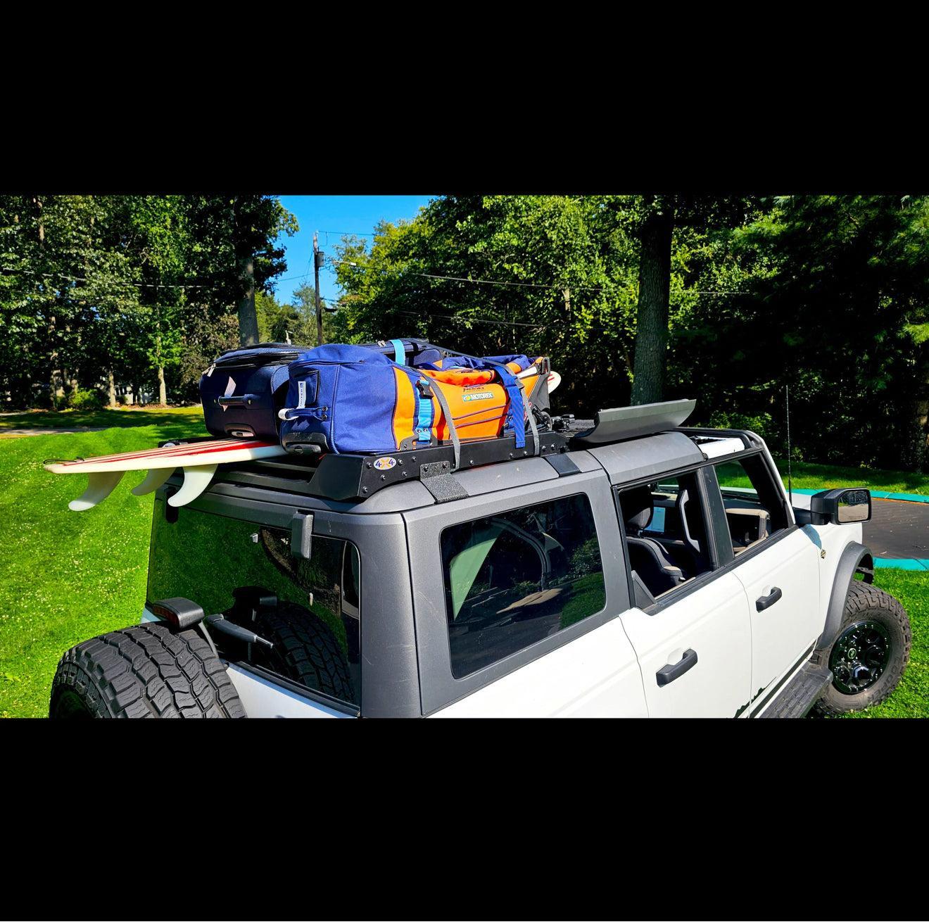 EZ4x4 Hard Top Roof Rack & Middle Panel Holder for 2021+ Ford Bronco (4 Door Only) | 51217343
