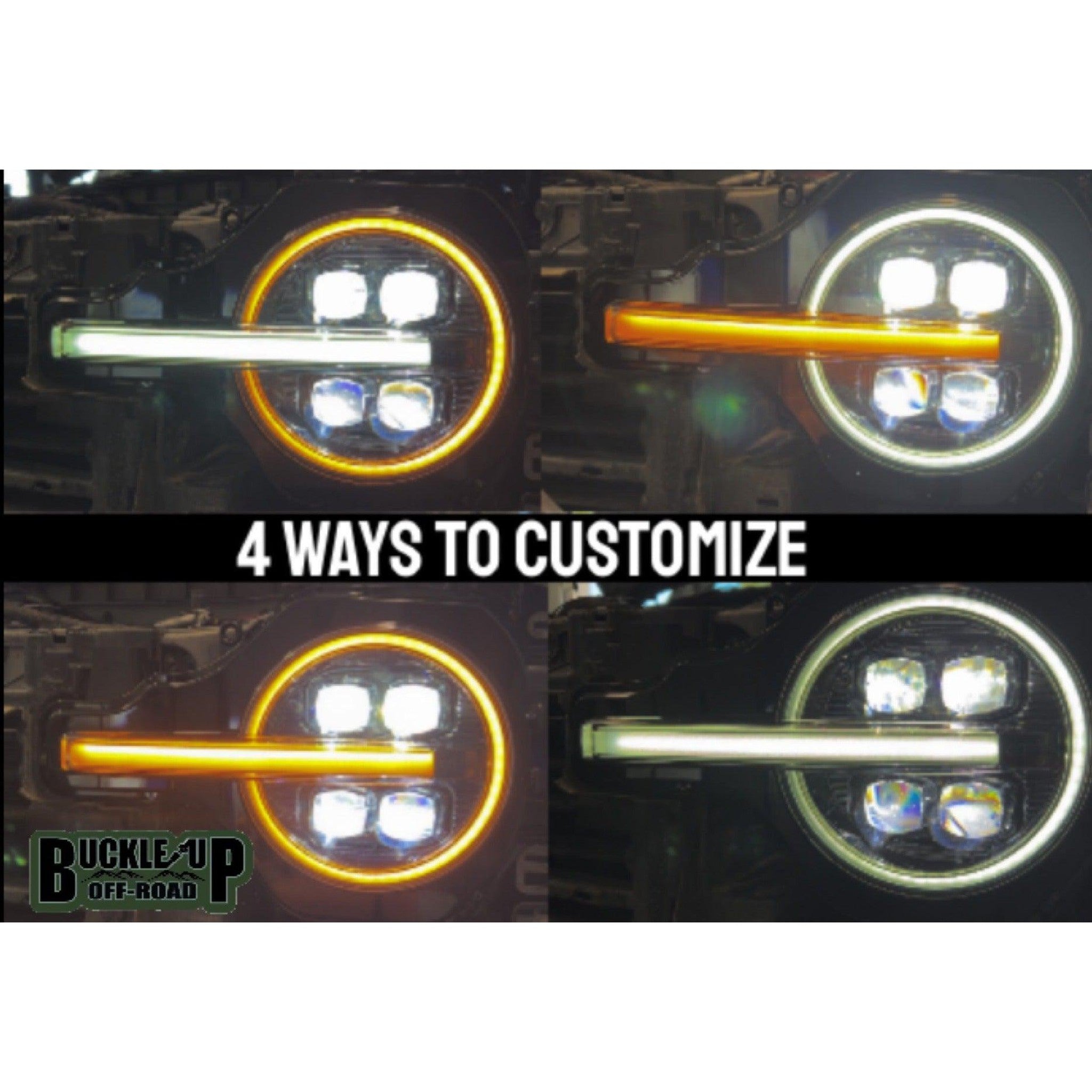 AlphaRex NOVA LED Projector Headlights | 2021-2025 Ford Bronco - Alpha-Black | 880259