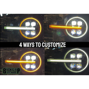 AlphaRex NOVA LED Projector Headlights | 2021-2025 Ford Bronco - Alpha-Black | 880259