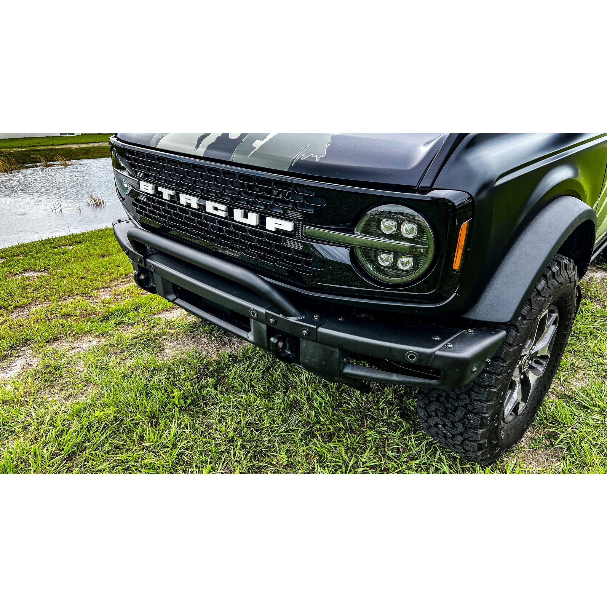 Buckle Up Off-Road Gloss Black Grille for 2021+ Ford Bronco | Wildtrak-Style