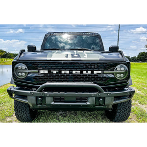 BBM Mini Bull Bar with Light Mount for 2021+ Ford Bronco with Modular Bumper