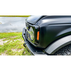 BBM Mini Bull Bar with Light Mount for 2021+ Ford Bronco with Modular Bumper