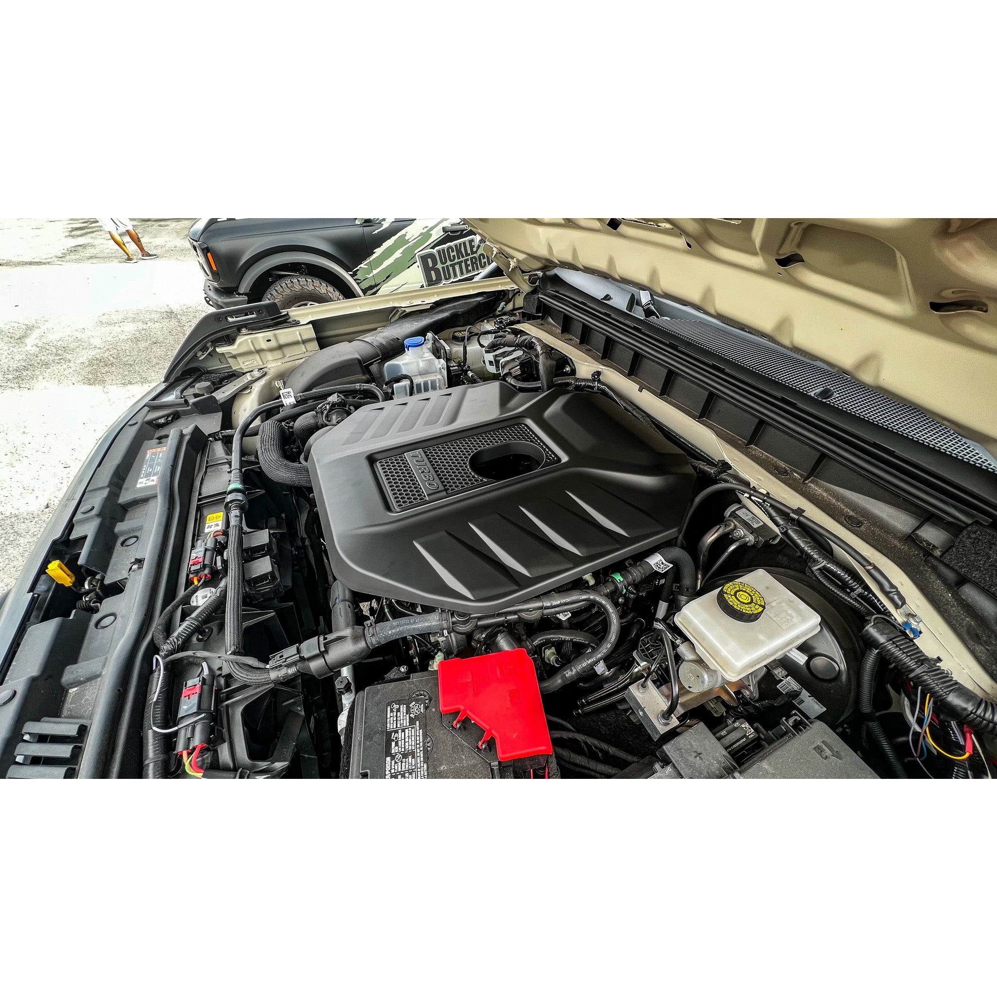 Buckle Up Off-Road 2.3L Engine Cover for 2021-2024 Ford Bronco