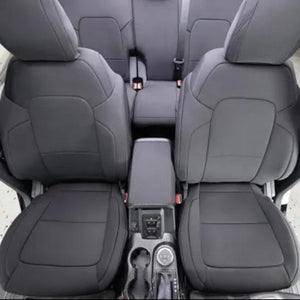 BBM Black Neoprene Seat Covers for 2021+ Ford Bronco 4 door