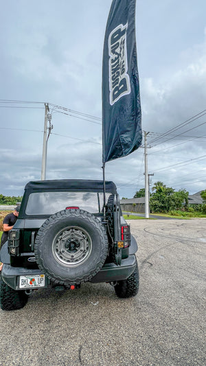 Buckle Up Off-Road KJM Recovery Track Board & Accessories Mount for 2021+ Ford Bronco & Bronco Raptor | USA MADE