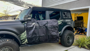 BBM FRONT Door Storage Bags for 2021+ Ford Bronco 4-Door - 2 Bags