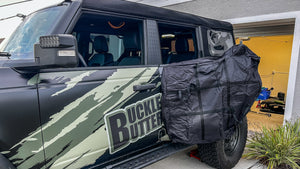 Buckle Up Off-Road REAR Door Storage Bags for 2021+ Ford Bronco 4-Door - 2 Bags