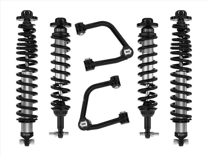 Icon Stage 3 Suspension 3-4" Lift (Tubular) for 2021+ Ford Bronco Non-Sasquatch | icoK40003T