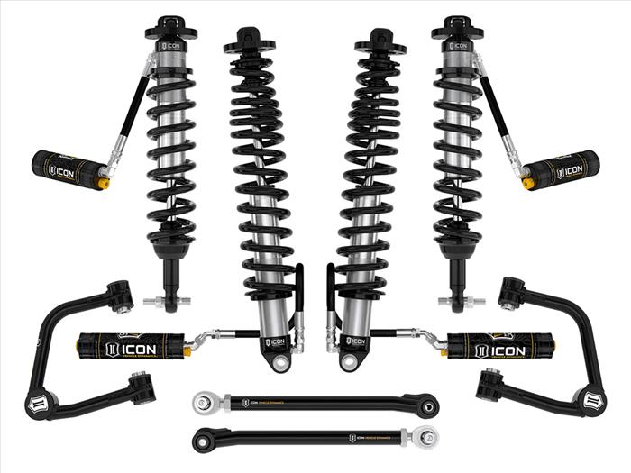Icon Stage 6 Suspension 2-3" Lift (Billet) Suspension for 2021+ Ford Bronco Sasquatch | icoK40016