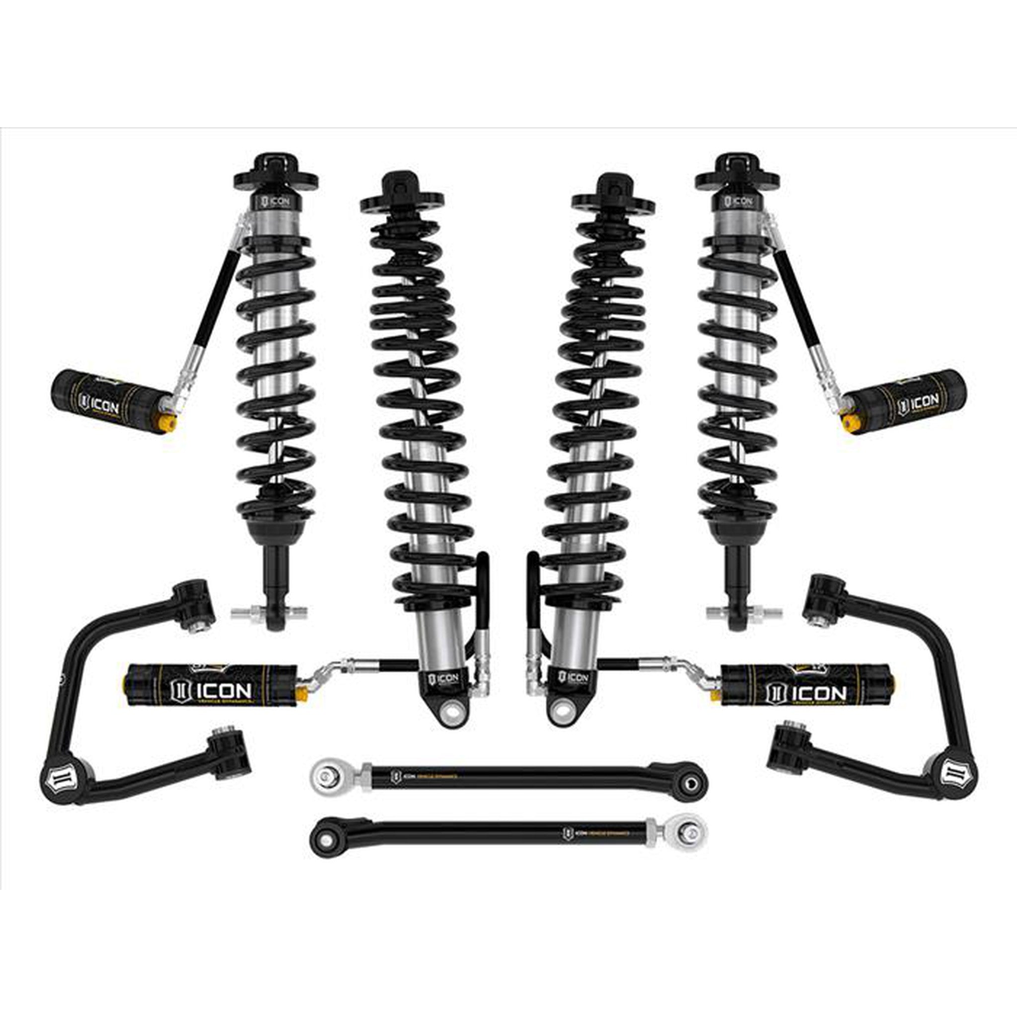 ICON 2-3" LIFT STAGE 6 SUSPENSION SYSTEM TUBULAR for 2021+ FORD BRONCO SASQUATCH | icoK40016T