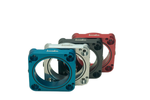Boomba Racing 2.3L Throttle Body Spacer for 2021+ Ford Bronco & Ranger - Blue