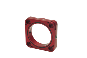 Boomba Racing 2.3L Throttle Body Spacer for 2021+ Ford Bronco & Ranger - Red