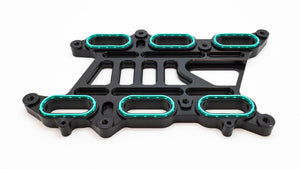 Boomba Racing Intake Manifold Spacer for 2.7L 2021+ Ford Bronco - Black