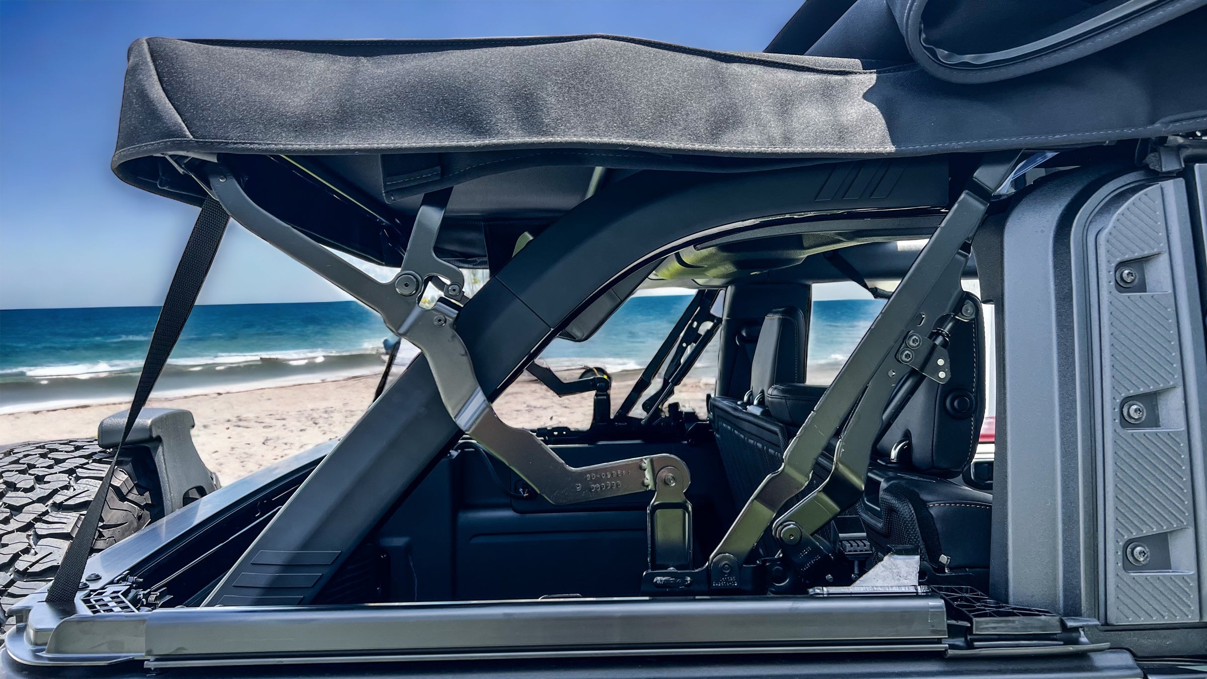 Buckle Up Off-Road 4pc Roll Bar Protection for 2021+ Ford Bronco 4 Door D-Pillar