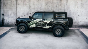 BBM B Pillar Panel Cover Trim Set of 2 for 2021+ Ford Bronco 4 Door