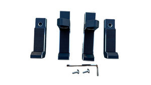 Buckle Up Off-Road Trunk Cargo Hooks T+J Black 4pcs Aluminum Set of 2 for 2021+ Ford Bronco | bub6ghooks4pc