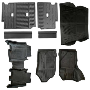 BBM Floor Mat, Cargo Mat, & Rear Seat Protector Bundle for 2021+ Ford Bronco 4-Door