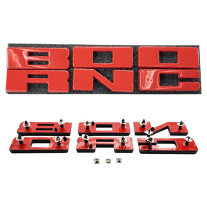 UPR Bronco Grille Replacement Lettering (Code Orange) | UPR-3683-16