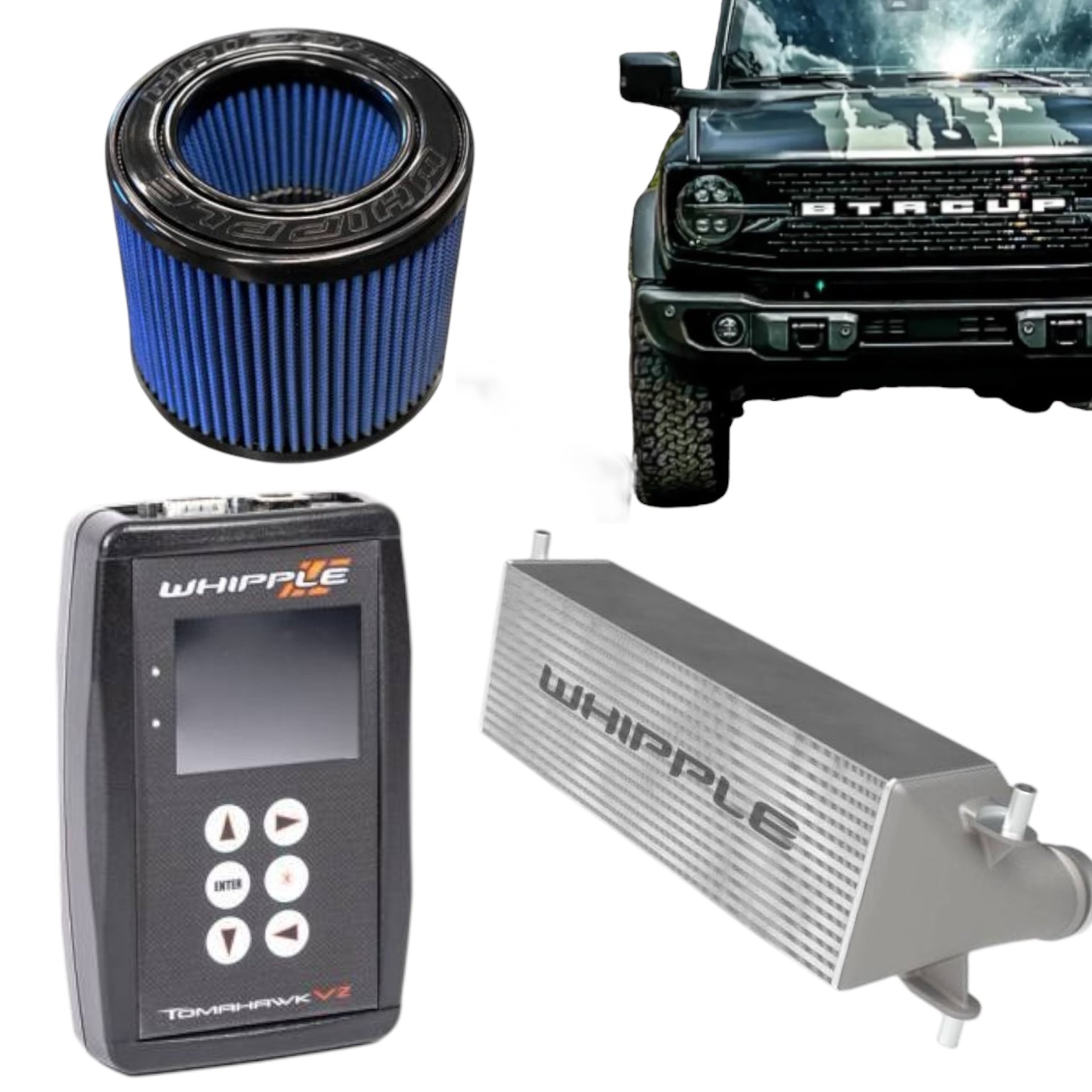 Whipple Power Package for 2021-2023 Ford Bronco 2.7L (50 State Legal)