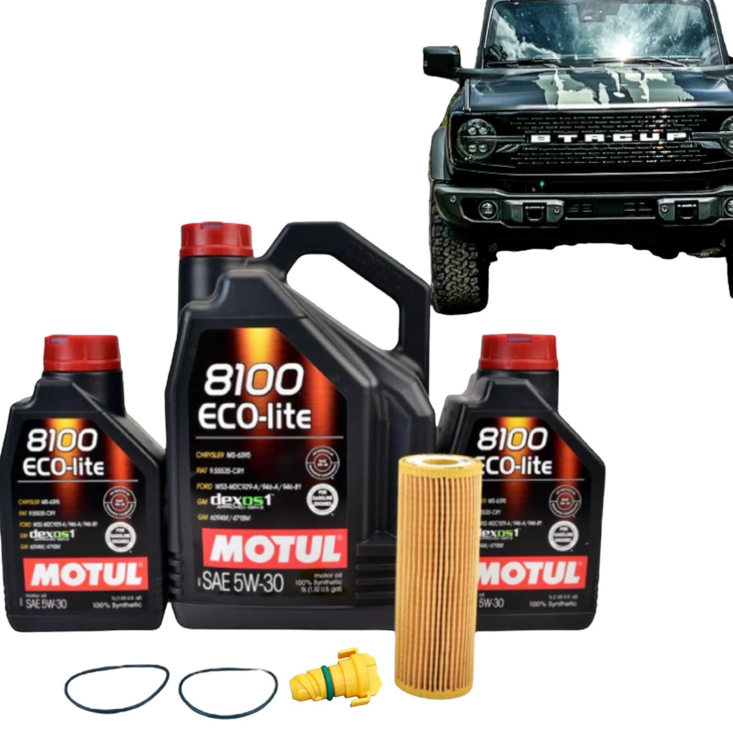 Buckle Up Off-Road Oil Change Kit for 2.7L 2021+ Ford Bronco