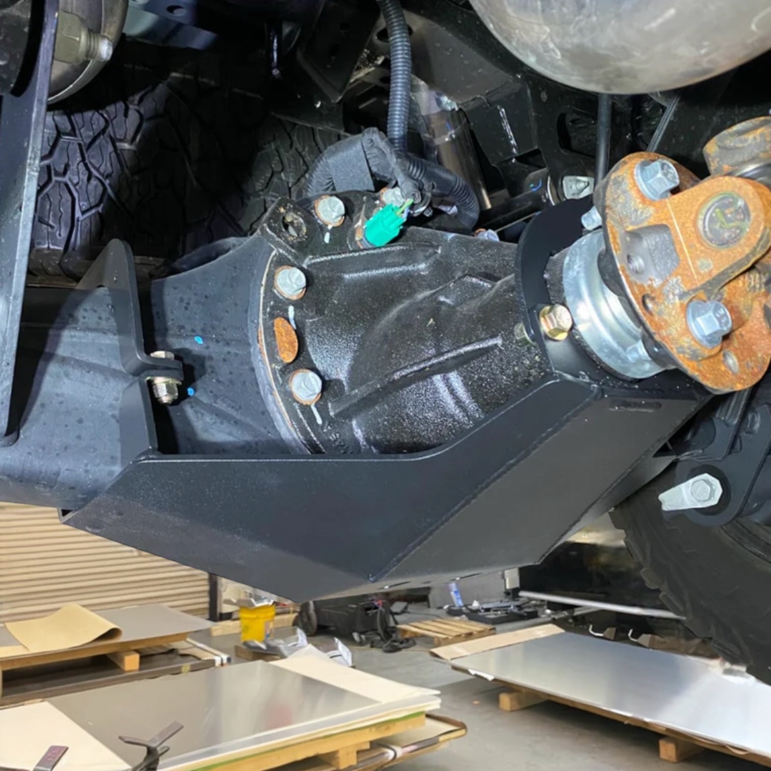 Foutz Motorsports 2024 Ranger Raptor Rear Differential Skid Plate