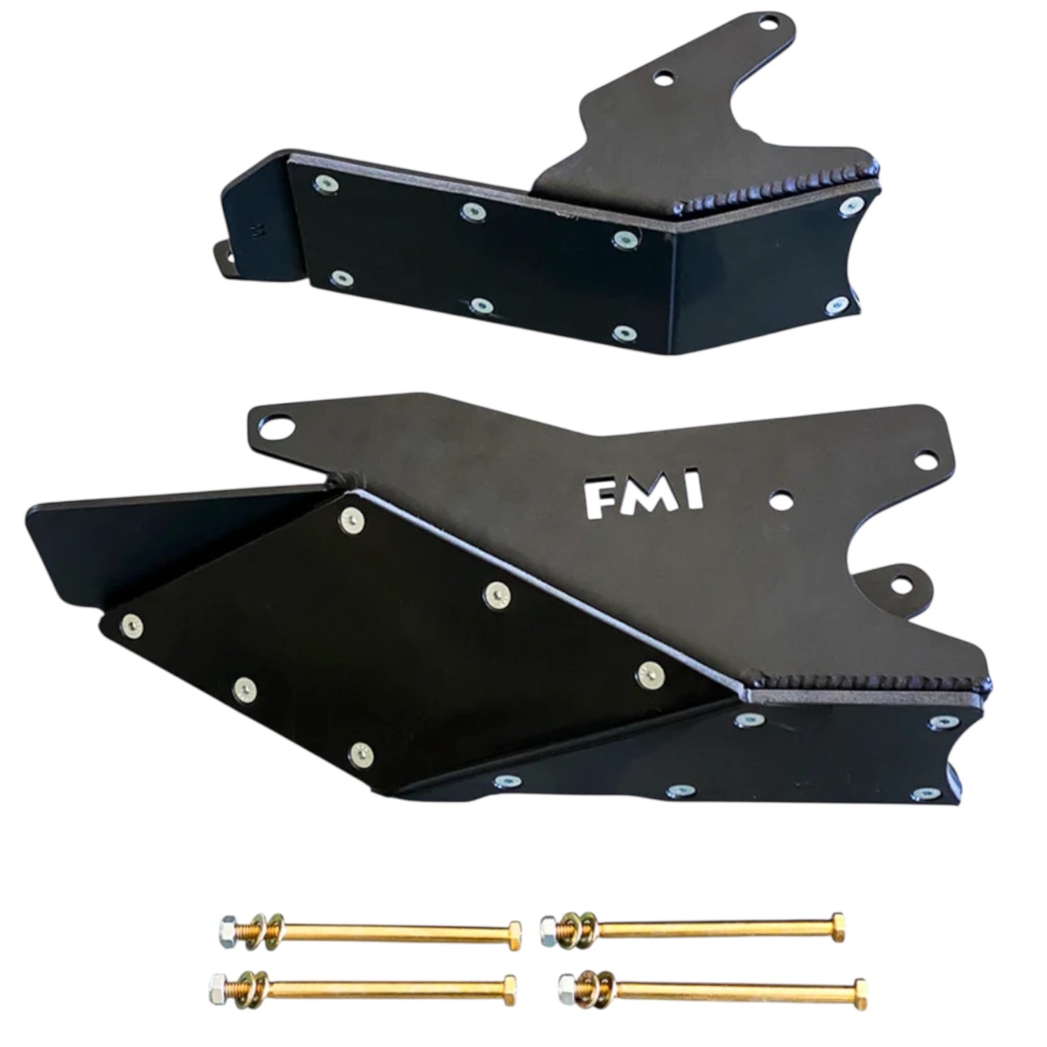 Foutz Motorsports 2024 Ranger Raptor Rear Lower Arm Frame Guard with HDPE Slide | FMI050120040130101