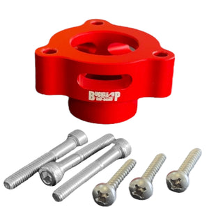 Buckle Up Off-Road Red Blow Off Valve Spacer for Ford Bronco, Bronco Raptor, Ranger Raptor & More | USA MADE