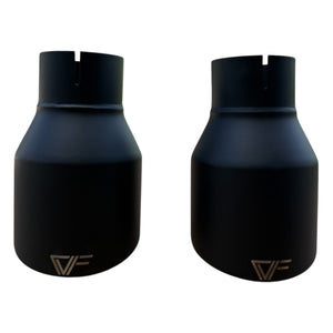 CV Fabrication Cruiser Cat-Back Exhaust (BLACK tips) for 2021-2024 Ford Bronco 2.3L & 2.7L
