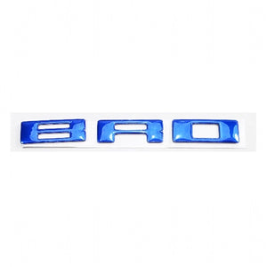 AMP Velocity Blue Raised Dash Letter Inserts for 2021+ Ford Bronco | AMP-85112-004 ·