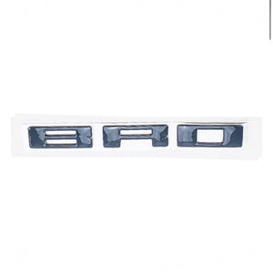 AMP Azure Gray Raised Dash Letter Inserts for 2021+ Ford Bronco | AMP-85112-002