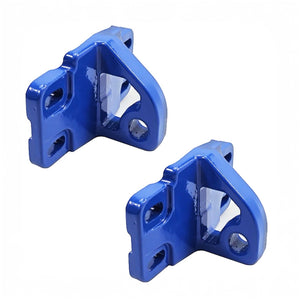 UPR Front Tow Hooks for OEM Modular Bumper for 2021+ Ford Bronco & Bronco Raptor (Blue) - Set of 2 | 2530-01