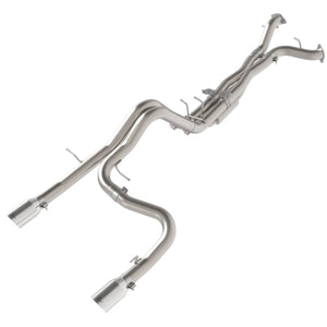 aFe Vulcan Series Cat-Back Exhaust 3in 304SS Polished Tips - 2022+ Ford Bronco V6 3.0L TT