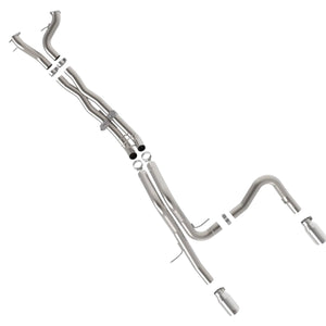 aFe Vulcan Series Cat-Back Exhaust 3in 304SS Polished Tips - 2022+ Ford Bronco V6 3.0L TT