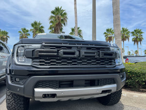 Tufskinz Grille Letter Overlays Fits 2024+ Ford Ranger Raptor