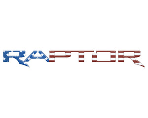 Tufskinz Raptor Tailgate Emblem Inserts Fits 2024+ Ford Ranger- Cyber Orange