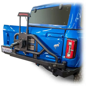 Turn Offroad 2021+ Ford Bronco Swing Out Tire Carrier Rear Bumper 1 of 2 | RB4-M1