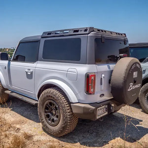 Turn Offroad 2021+ Ford Bronco 2 Door Hard Top Roof Rack | RR2-M2