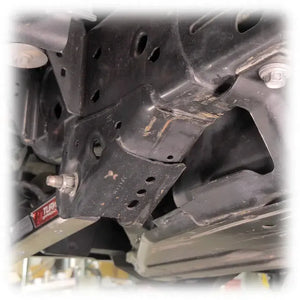 Turn Offroad 2021+ Ford Bronco 4 Door Rear Lower Link Skid Plates | SUSK-M4
