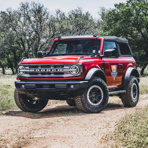 Rigid Industries 2021-2024 Ford Bronco A-Pillar Light Kit with a set of 360 Spot and a set 360 Drive Lights | 46722