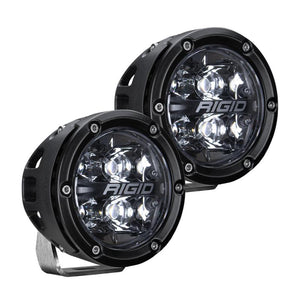 Rigid Industries 2021-2024 Ford Bronco A-Pillar Light Kit with a set of 360 Spot and a set 360 Drive Lights | 46722