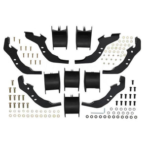 Westin PRO TRAXX 5 Oval Nerf Step Bars - Textured Black for 2021+ Ford Bronco 4-Door | 21-54195