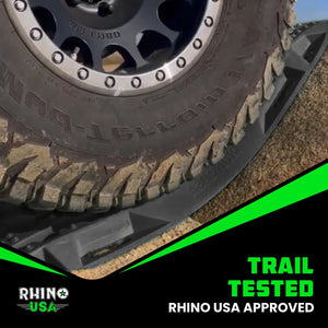 Rhino USA Recovery Traction Boards - Black (Pair) | TRACBOARDS-BLK