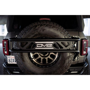 DV8 Offroad Spare Tire Guard & Accessory Mount for 2021+ Ford Bronco | TCBR-01