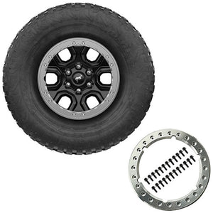 FORD PERFORMANCE WHEEL 17" X 8.5" SASQUATCH BEADLOCK WHEEL KIT for 2021+ Ford Bronco | M-1007-DC17A