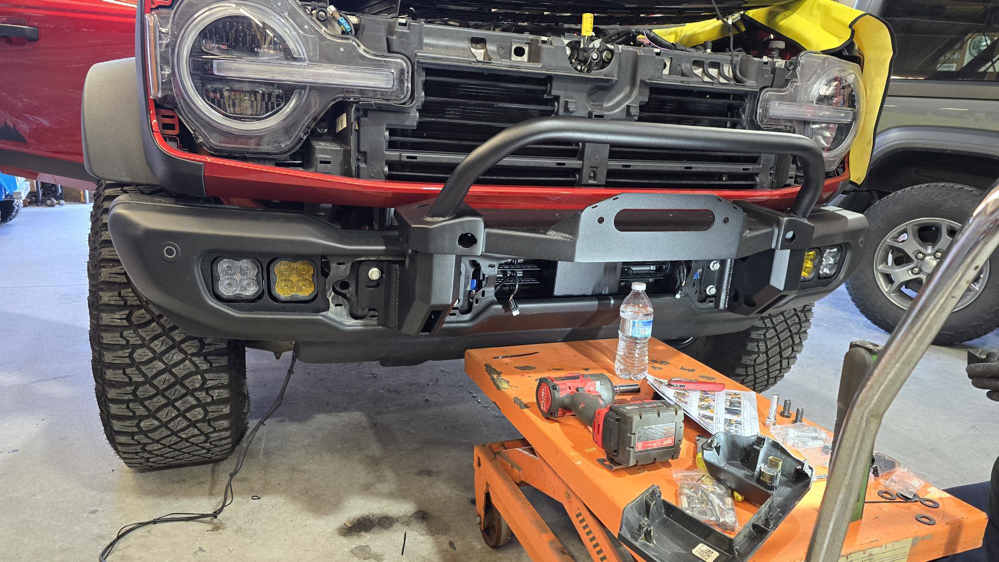 Ford Bronco Winch Mount with Bull Bar | 2021+ Modular Bumper – Buckle Up Off Road