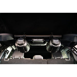 DV8 Offroad Rear Speaker & Light Mount Bar for 2021+ Ford Bronco 4 Door | BRSB-01